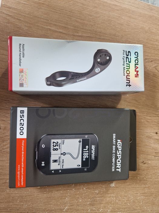 Licznik rowerowy iGPSport bsc200 + uchwyt