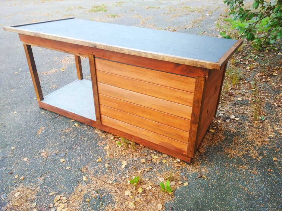 Будка для собаки утеплена