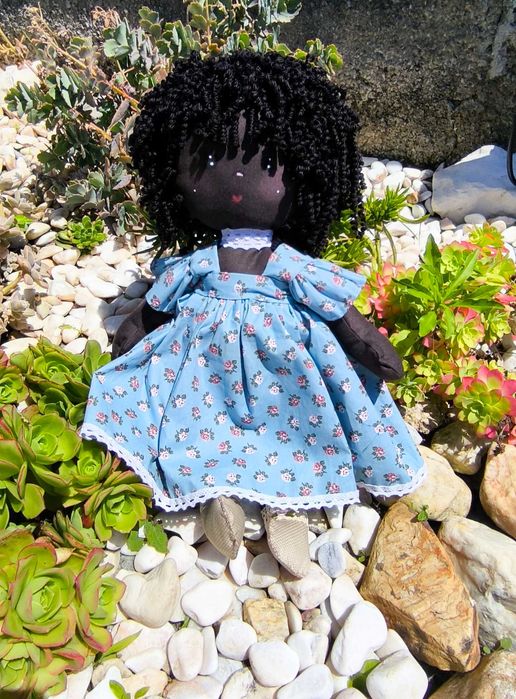 Bonequinhas de pano e em amigurumi