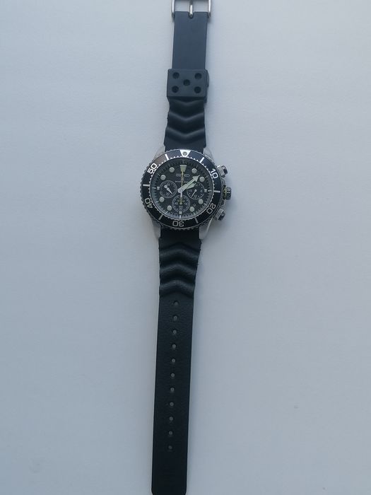 Seiko Solar Alarm Chronograph SSC021P1