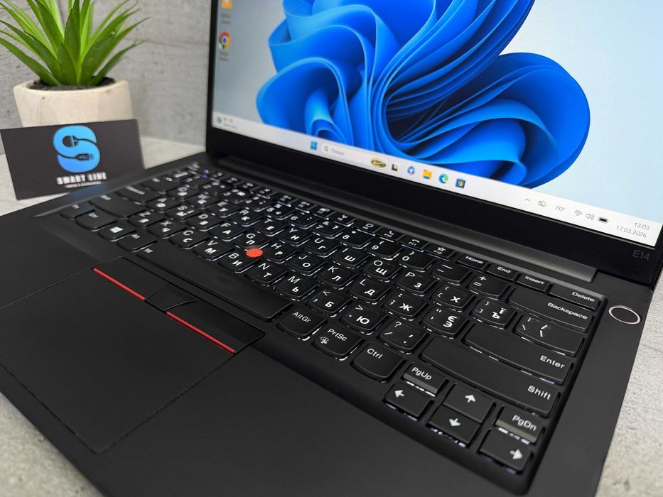Стильний ноутбук Lenovo E14 Gen 2/Ryzen 5/256gb ssd/8gb ddr4