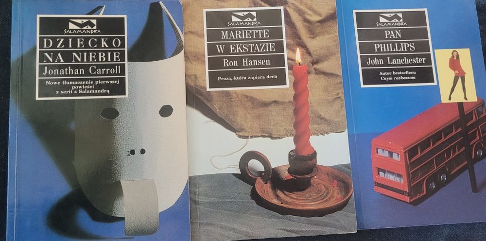 Seria Salamandra 3 tytuły Rebis