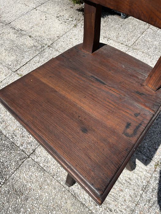 Cadeira de escritório antiga vintage