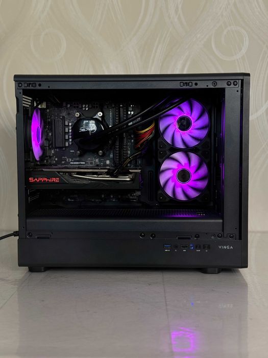 Ігровий ПК Ryzen 5 5500 | RX 5600 XT 6GB | Водяне охолодження | МАГАЗИН