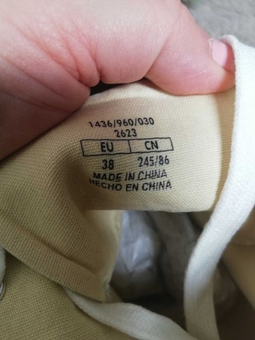 Trampki wysokie damskie Bershka rozm. 38