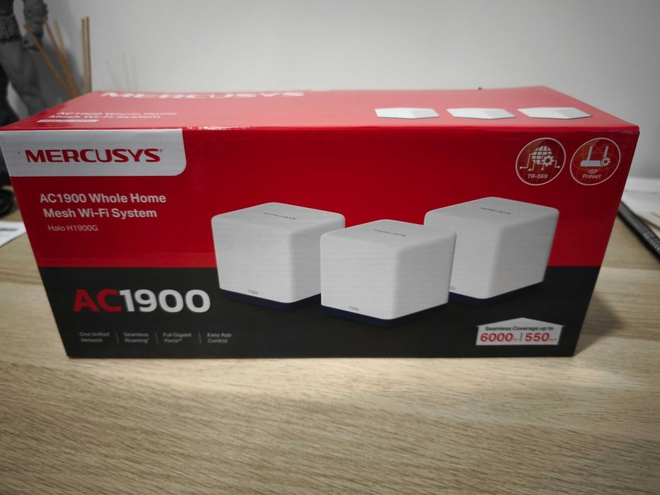 Mercusys Halo H1900G Router Mesh WIFI