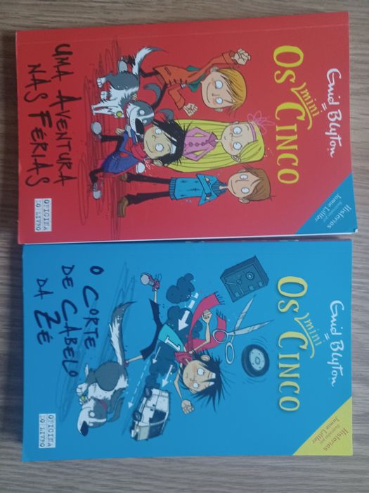 Livros da Coleção Os mini Cinco