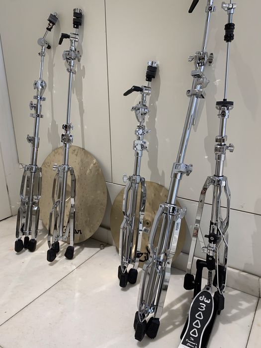 Conjunto Zildjian K Custom Special Dry + Estantes DW