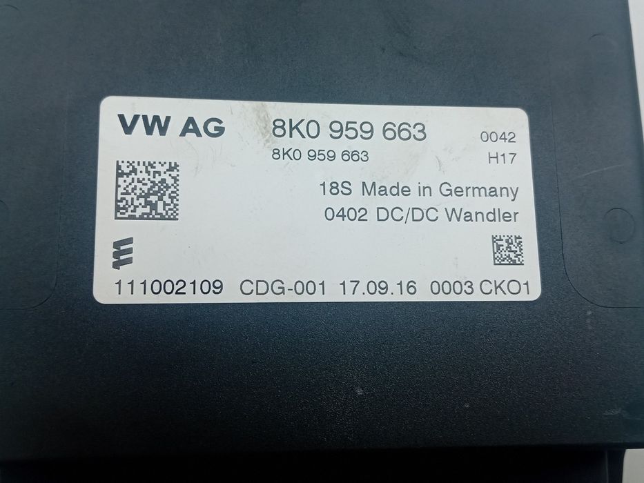 Módulo genérico AUDI A5 Sportback (8TA)