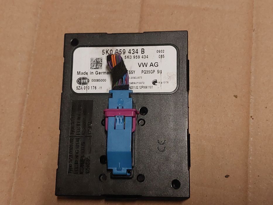 vw skoda seat moduł sterownik kessy 5k0959434b