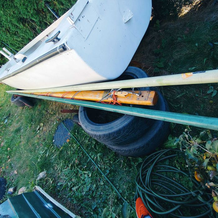 Łódź żaglowa 4m 95cm czytaj opis