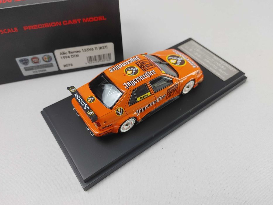 1:43 Alfa Romeo 155V6 TI #27 `94 DTM M Bartels / Jagermeister HPi 8078