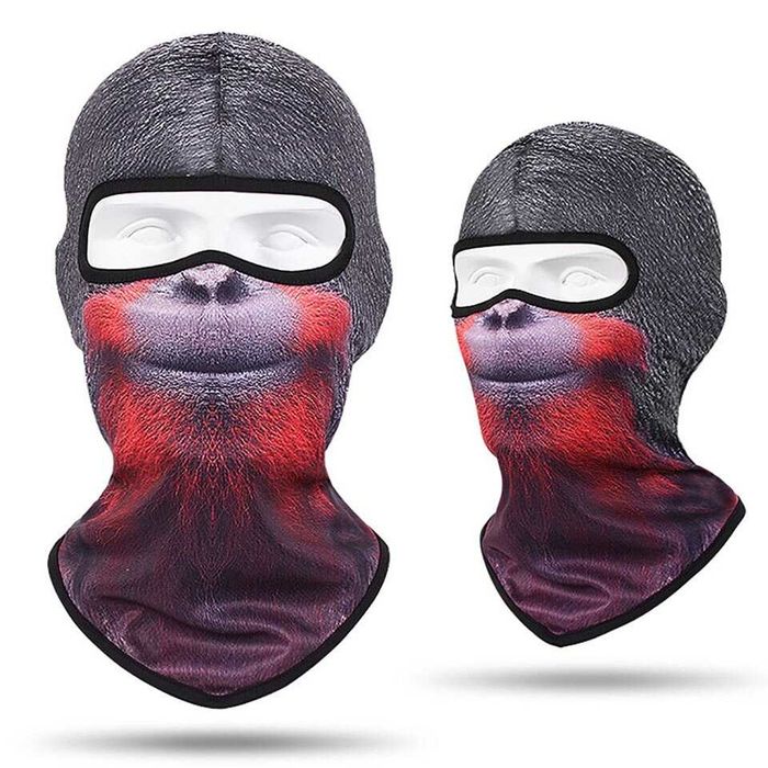 Балаклава 3D підшоломник, подшлемник, зверомаска, маска,