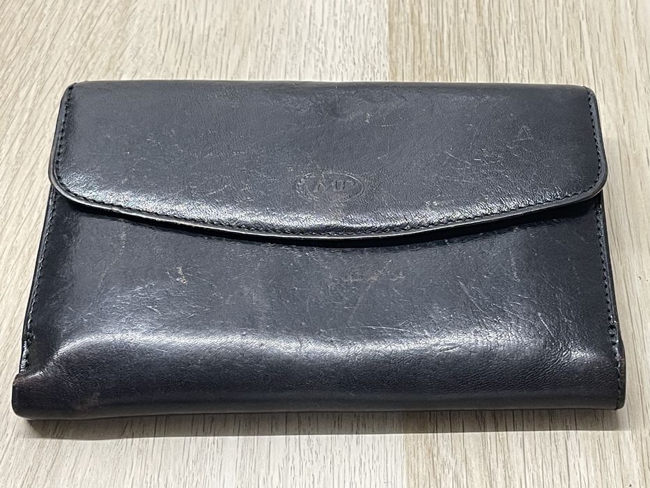 Carteira em pele genuina para homem marca MP