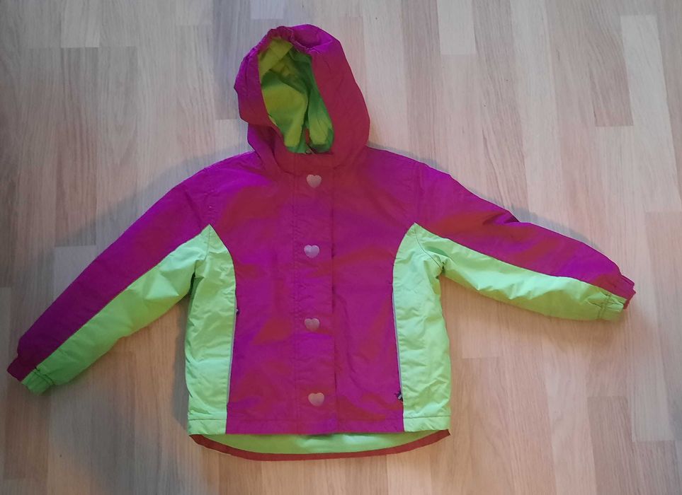 Kurtka zimowa narciarska dziewczęca rozmiar 116