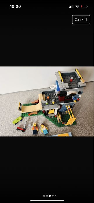 31081 klocki lego 3w1 creator skatepark