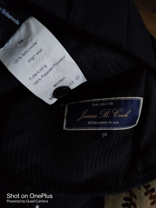 Брюки James B. Cook w34 wool.