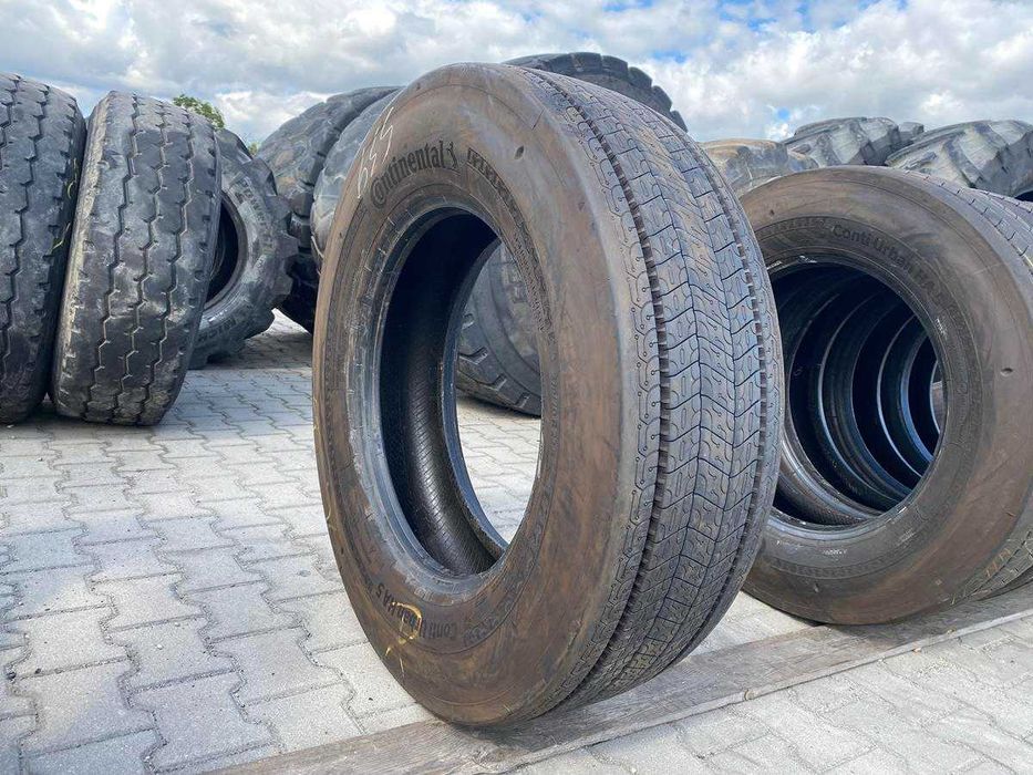 Opona ciężarowa używana przód 275/70R22.5 CONTINENTAL URBAN HA5 / 18MM
