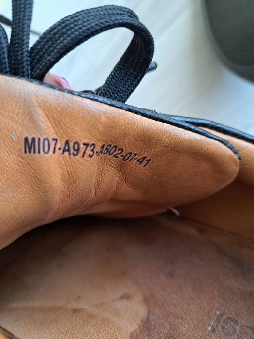 Buty męskie skórzane CCC  41