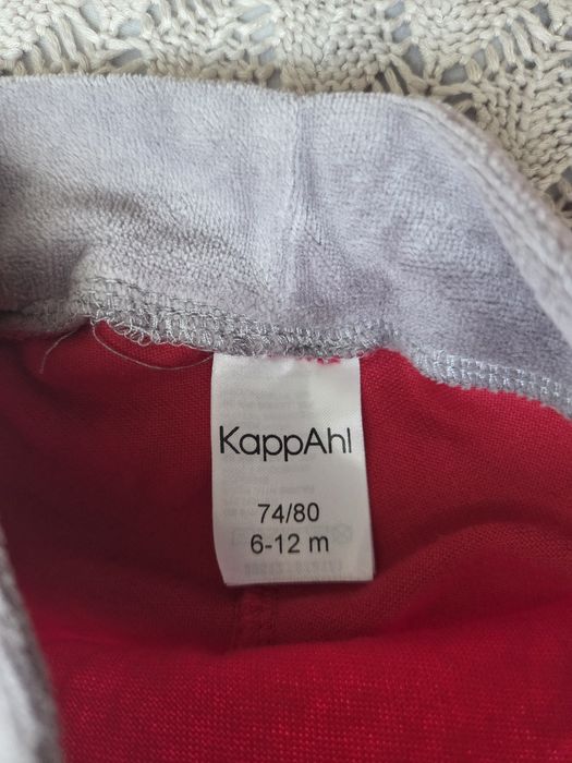 Świąteczny komplet niemowlęcy Kappahl r.74-80