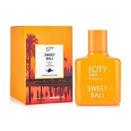 The city spirit sweet bali туалетна вода жіноча, 100 мл