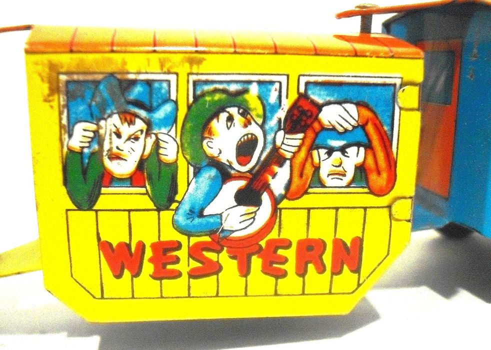 Comboio ZIG ZAG antigo Japonês - anos 60