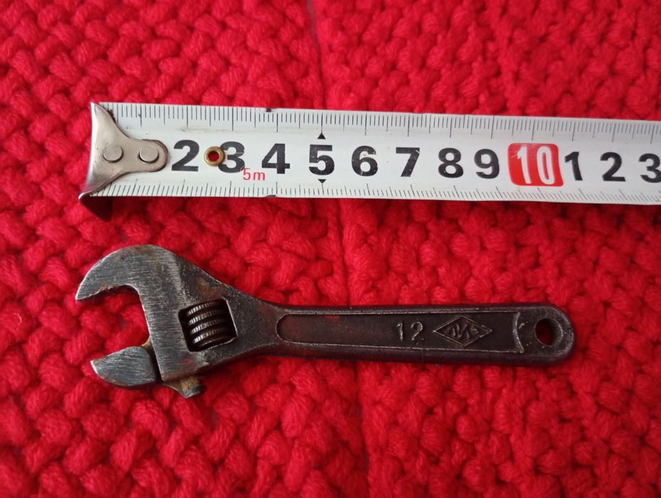Ключ СССР, разводной, гаечный, рожковый, маленький, компактный