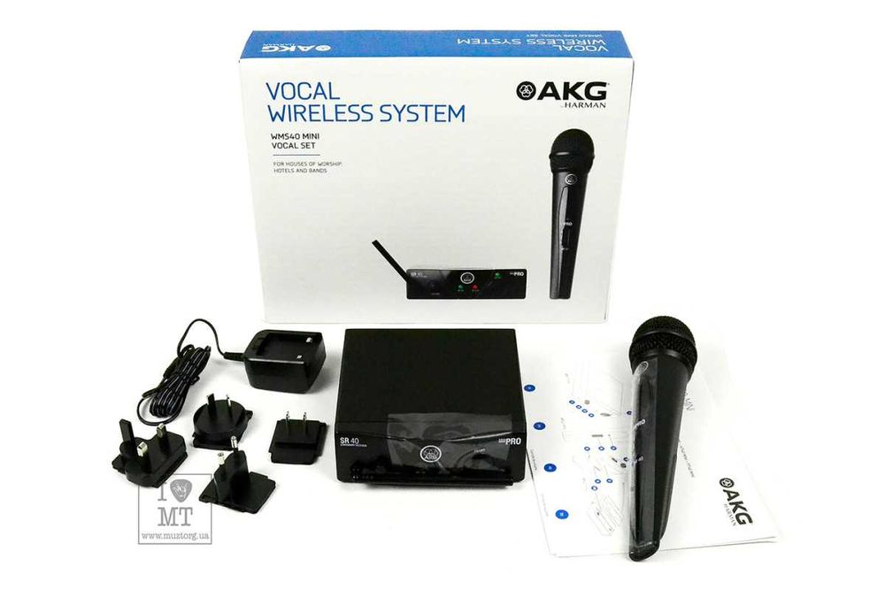 AKG WMS40 Mini Vocal Set BD US25B
