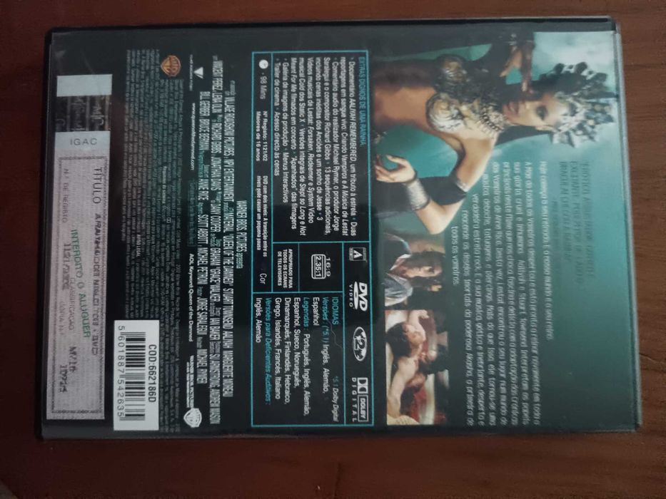 filme dvd original - a rainha dos malditos