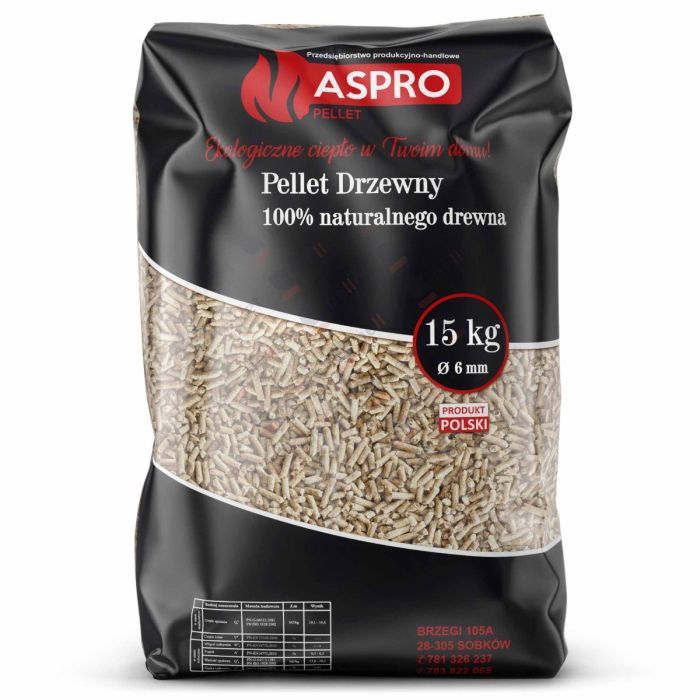 Pellet drzewny od producenta Aspro A1. Gwarancja jakości