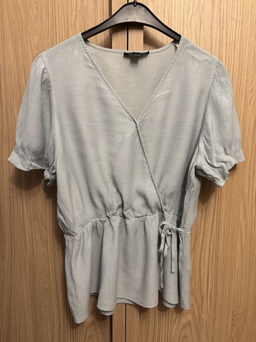 Bluzka XXXL Primark babyblue, zwiewna, muslinowa