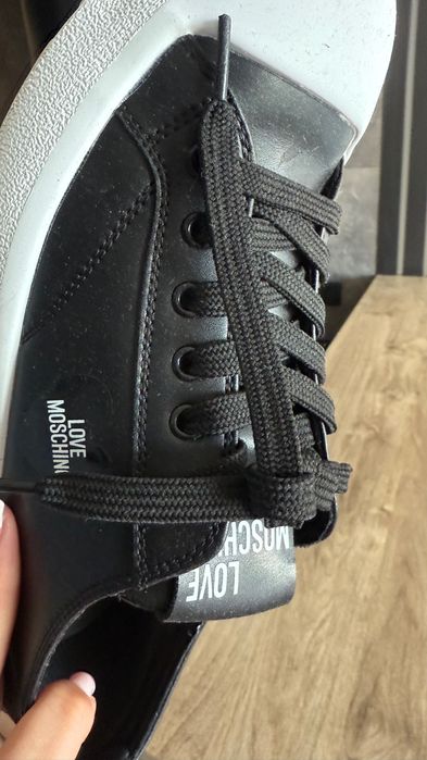 Кеди love Moschino шкіра, 40р.