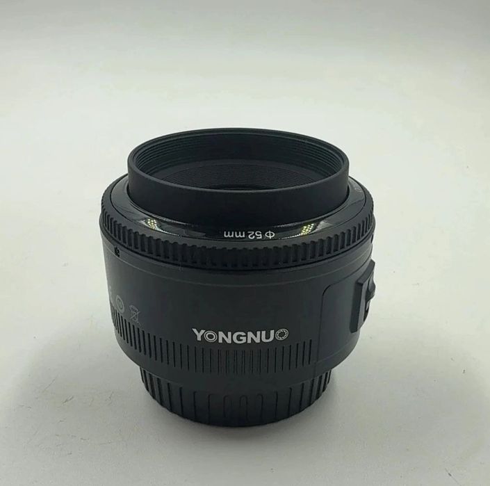 Обʼєктив Yongnuo YN50mm F1.8 для Canon — автофокус + ручний фокус