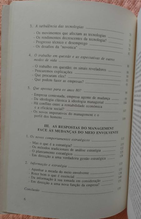 A empresa num mundo em mudança, A. C. Martinet, G. Petit