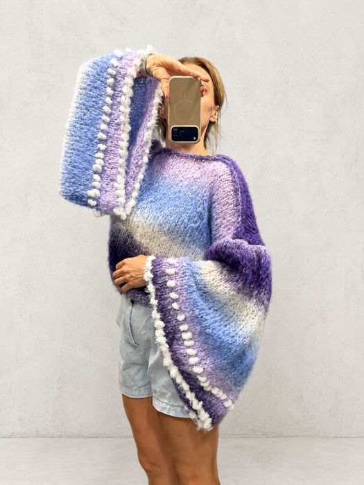 Sweter handmade och paproch zara MLE