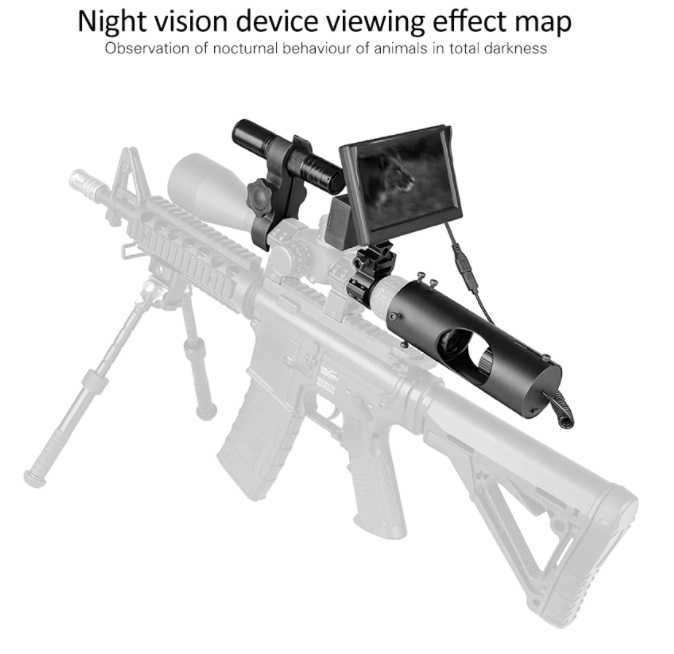 Waterproof Monocular with Display and Night Vision for Telescopic Sighting64354210738562120