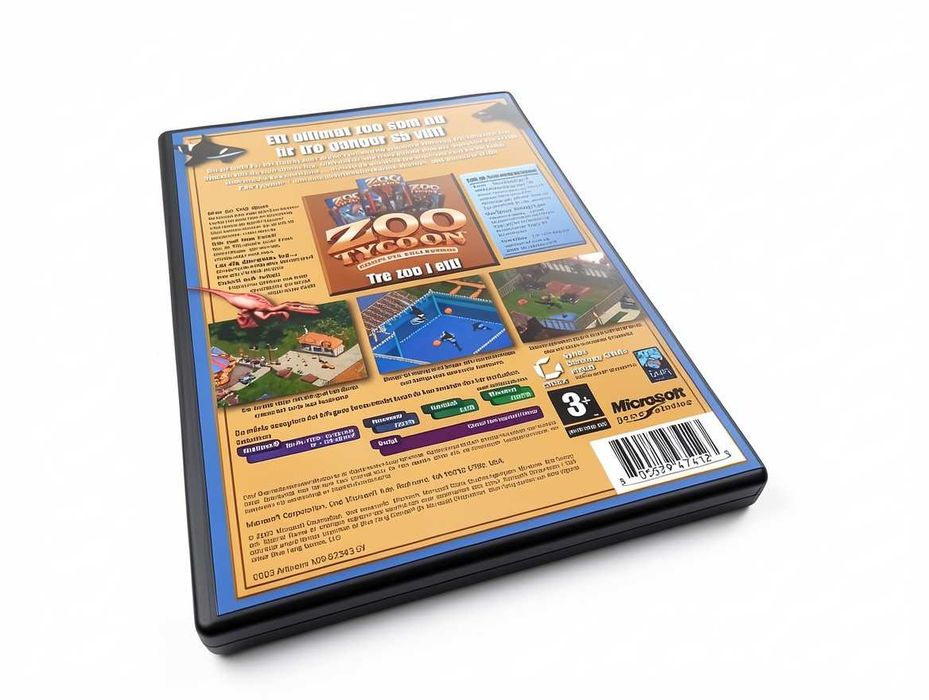 N234 Gra PC Zoo Tycoon Complete Collection Strategiczna Gra Symulacyjna Microsoft Game Studios Wydanie Kompletne Retro PC