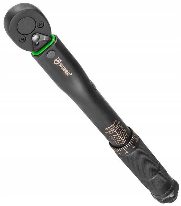 Klucz Dynamometryczny 1/4" 2–24Nm Z Blokadą Certyfikat Kalibracji Cr-V