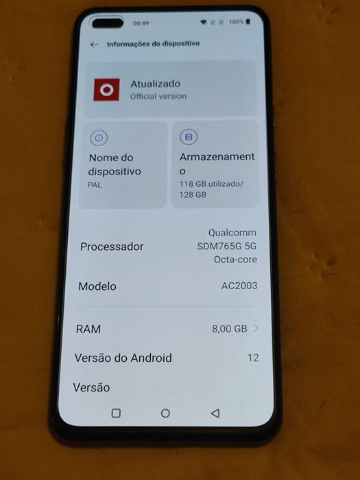 Oneplus Nord 5G impecável