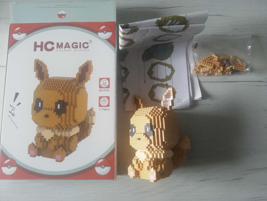 Mini klocki Eevee pokemon