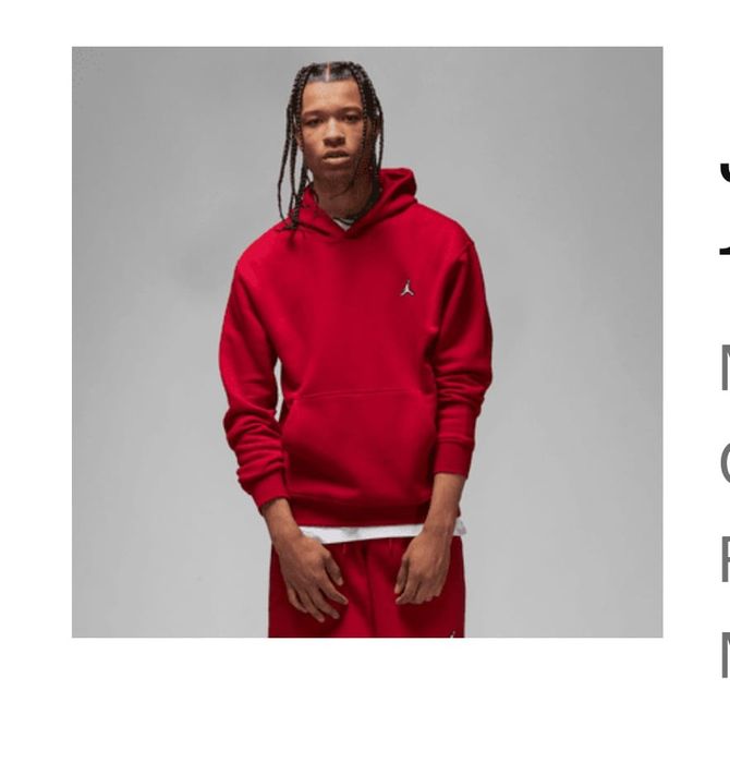 9Czerwona bluza jordan