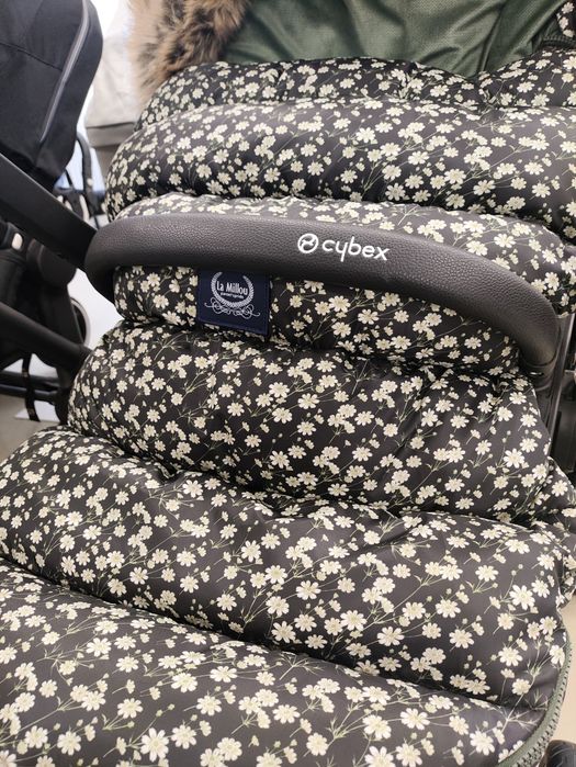 Nowy Śpiworek zimowy Lamillou Multi cybex pretty Black + mufka