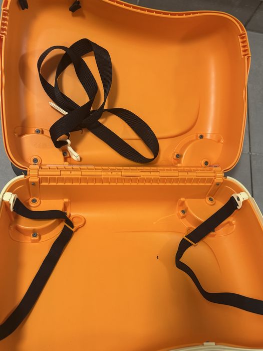 Walizka dziecieca samsonite tygrys do ciągnięcia na pasku