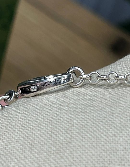 Кулон у формі серця Gucci / Цепочка Підвіска Сердце 925 проба