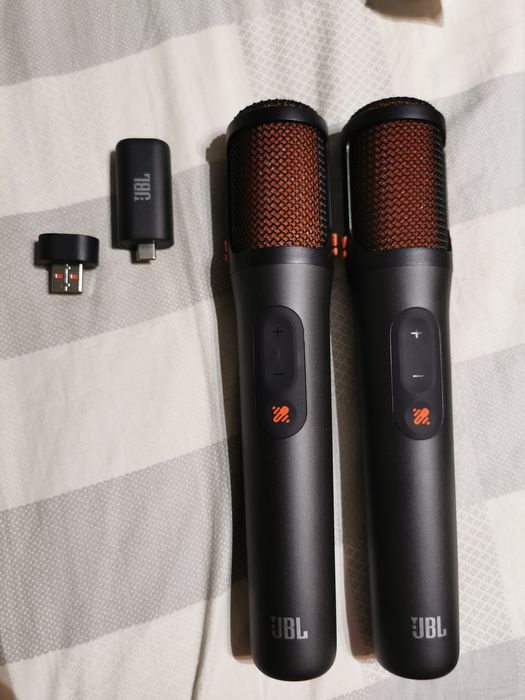 Mikrofon JBL EasySing Mics Bezprzewodowy Dynamiczny Czarny 2szt.
