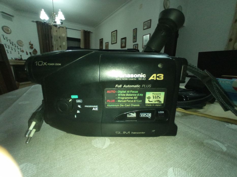 Máquina de filmar VHS