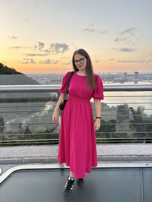 Літня сукня з льону.