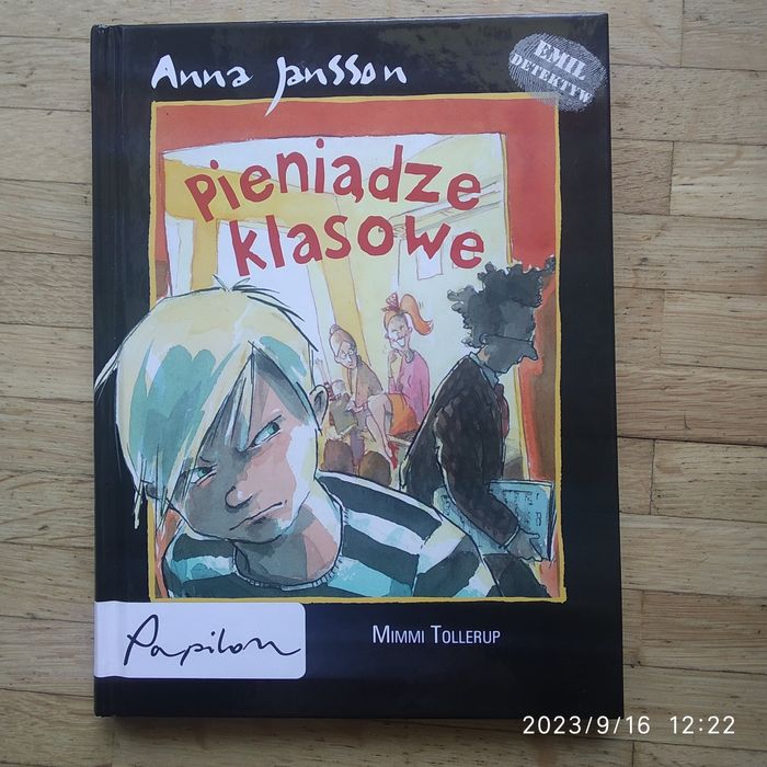 Zestaw książek Emil detektyw "Waleczni rycerze" i "Pieniądze klasowe"