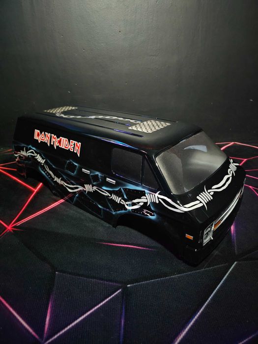 Traxxas TRX4 karoseria 1:10 trial crawler RC VAN Iron Maiden