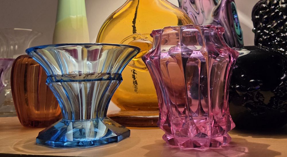 Wazon szkło Art Déco MOSER